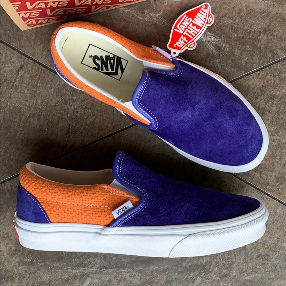 VANS CLASSIC SLIP ON P & C Royal Blue/Apricot men’ - Picture 14 of 16